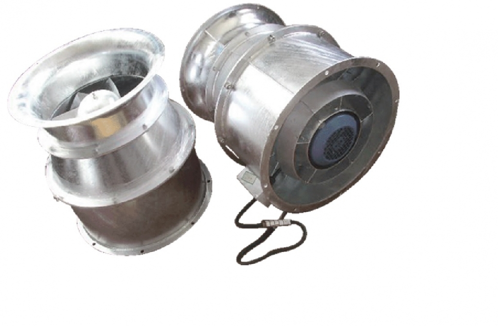 Mixed flow Fans